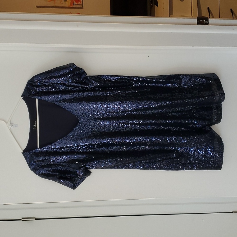 Sequend shift dress